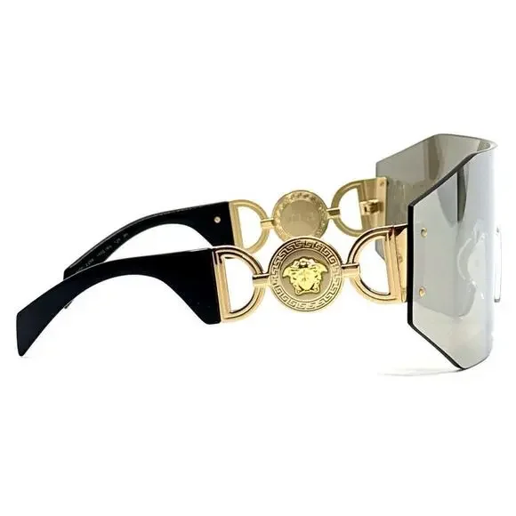 New, VERSACE Sunglasses MOD.2258 1002/6G Authentic